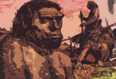 先史時代の男 作： English School